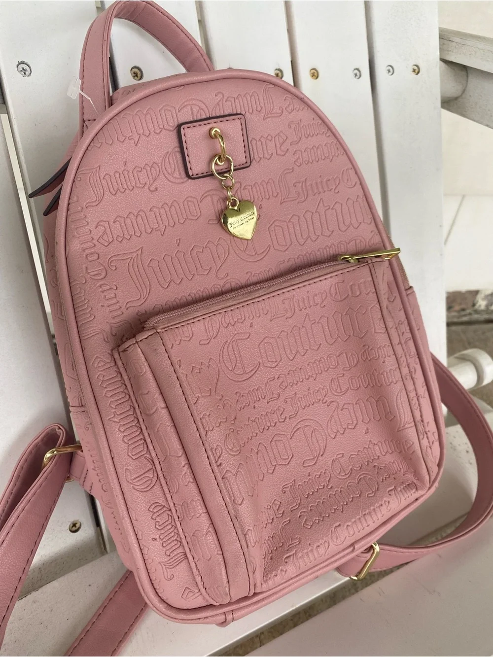 Juicy Couture | Bags | Juicy Couture Blush Pink Embossed  display picture 1